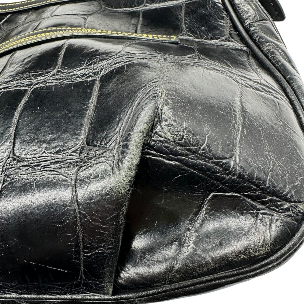 Dooney & Bourke Reptile Print Shoulder Bag - Picture 8 of 16